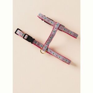 NWT - The Bistro Tile Skinny Dog and Cat Harness + Leash Set by Anthropologie